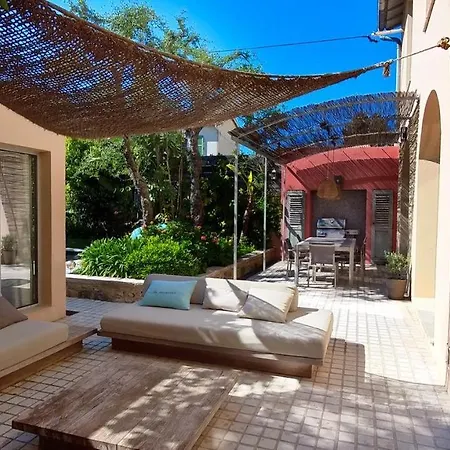 Villa Cap D'antibes Luxury Pool Garden 4 Bedrooms